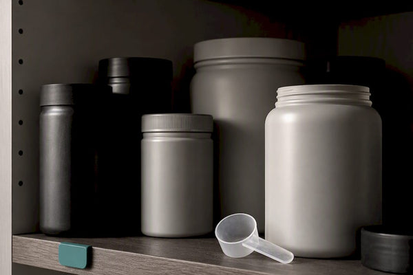 Anonymous supplement containers in dry storage