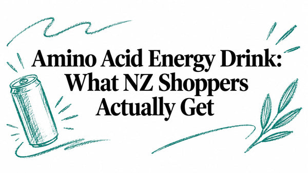 Amino Acid Energy Drink: What NZ Shoppers Actually Get