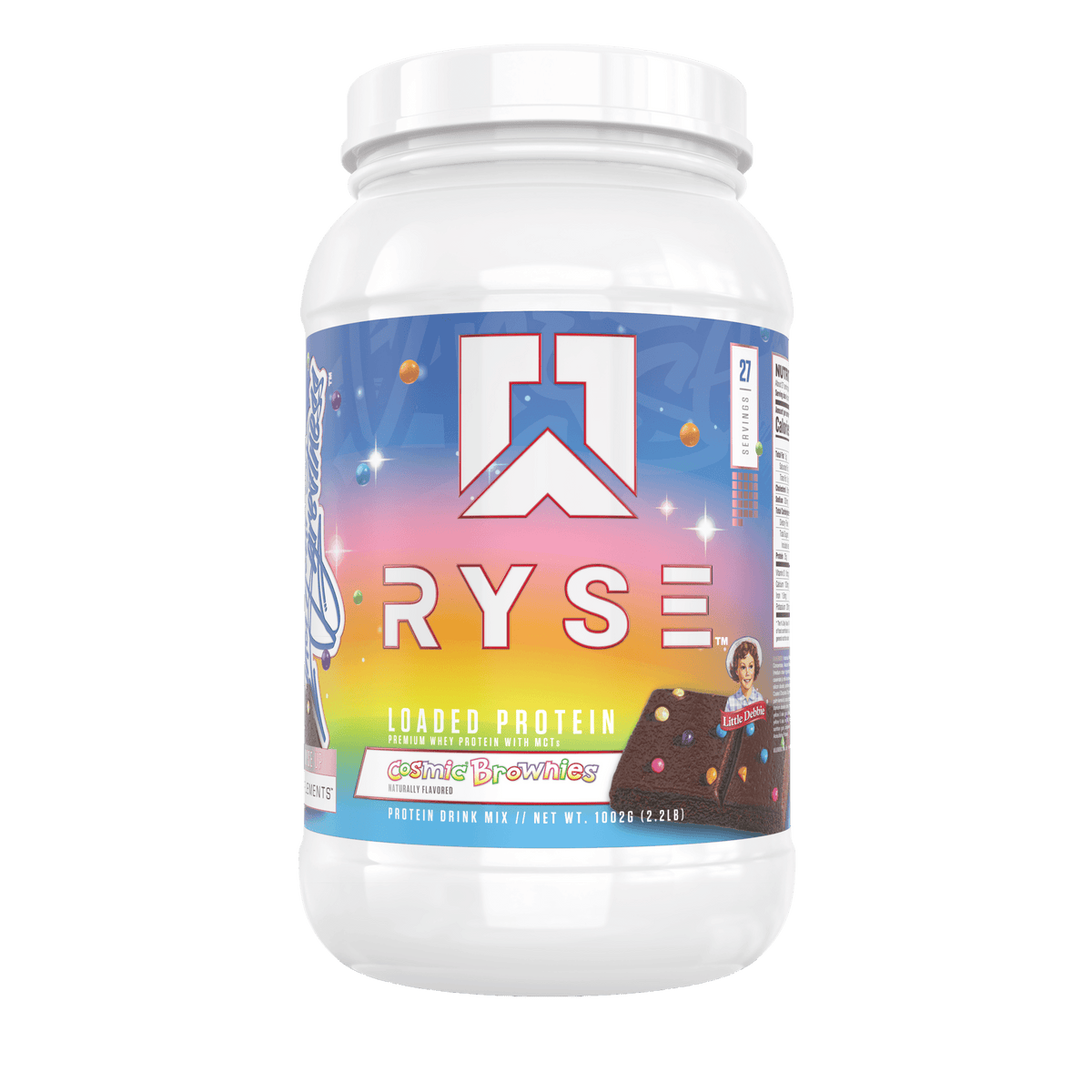 Ryse Loaded Protein, Cosmic Brownies powder
