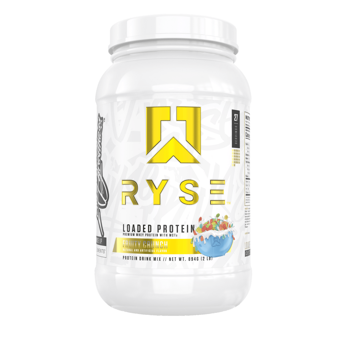 Ryse Loaded Protein, Fruity Crunch powder