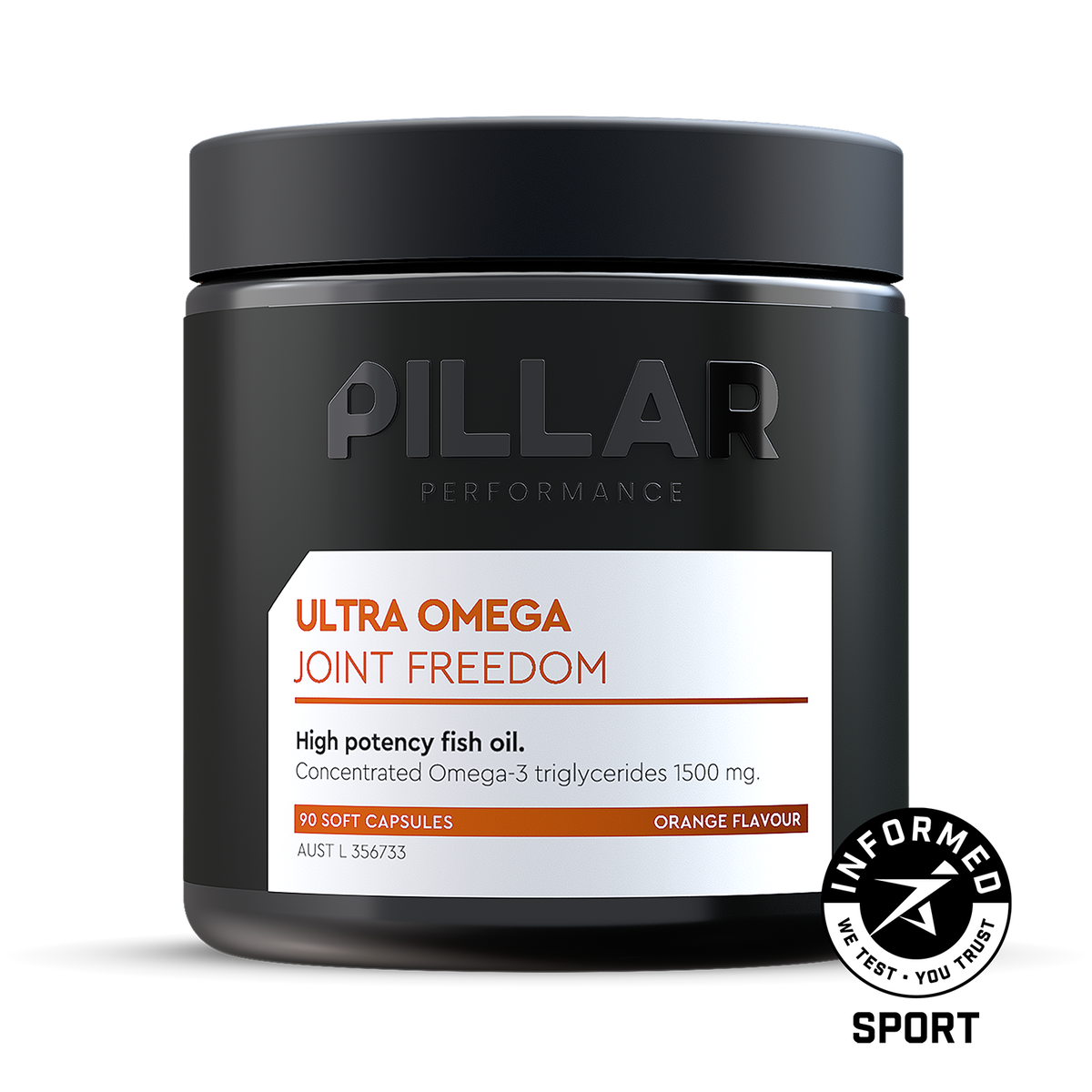 Pillar Performance Ultra Omega capsules