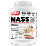 Basic Supplements Mass Gainer - New - 6lb (2.72Kg) - Vanilla