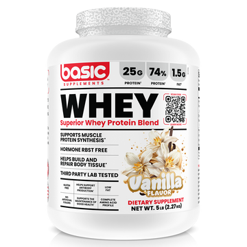 Basic Supplements Whey 2lb, Vanilla