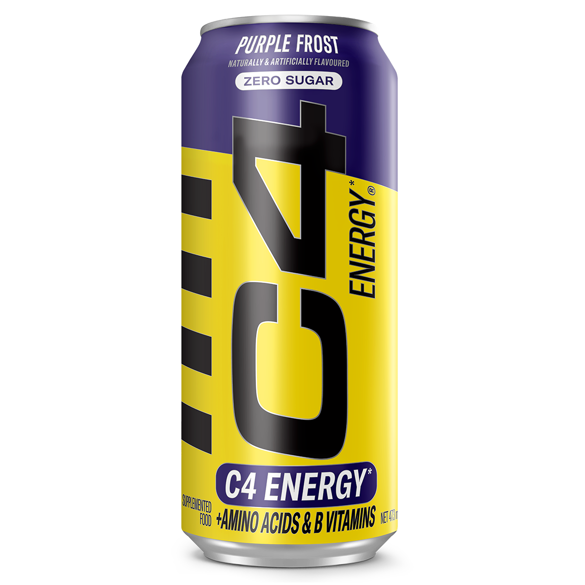 Cellucor C4 Carbonated RTD, Purple Frost ready-to-drink