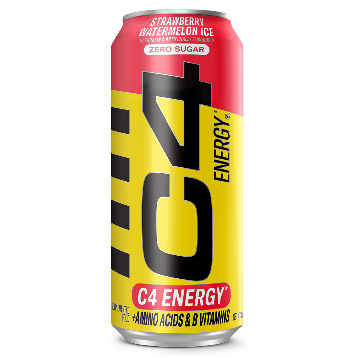 Cellucor C4 Carbonated RTD, Strawberry Watermelon ready-to-drink