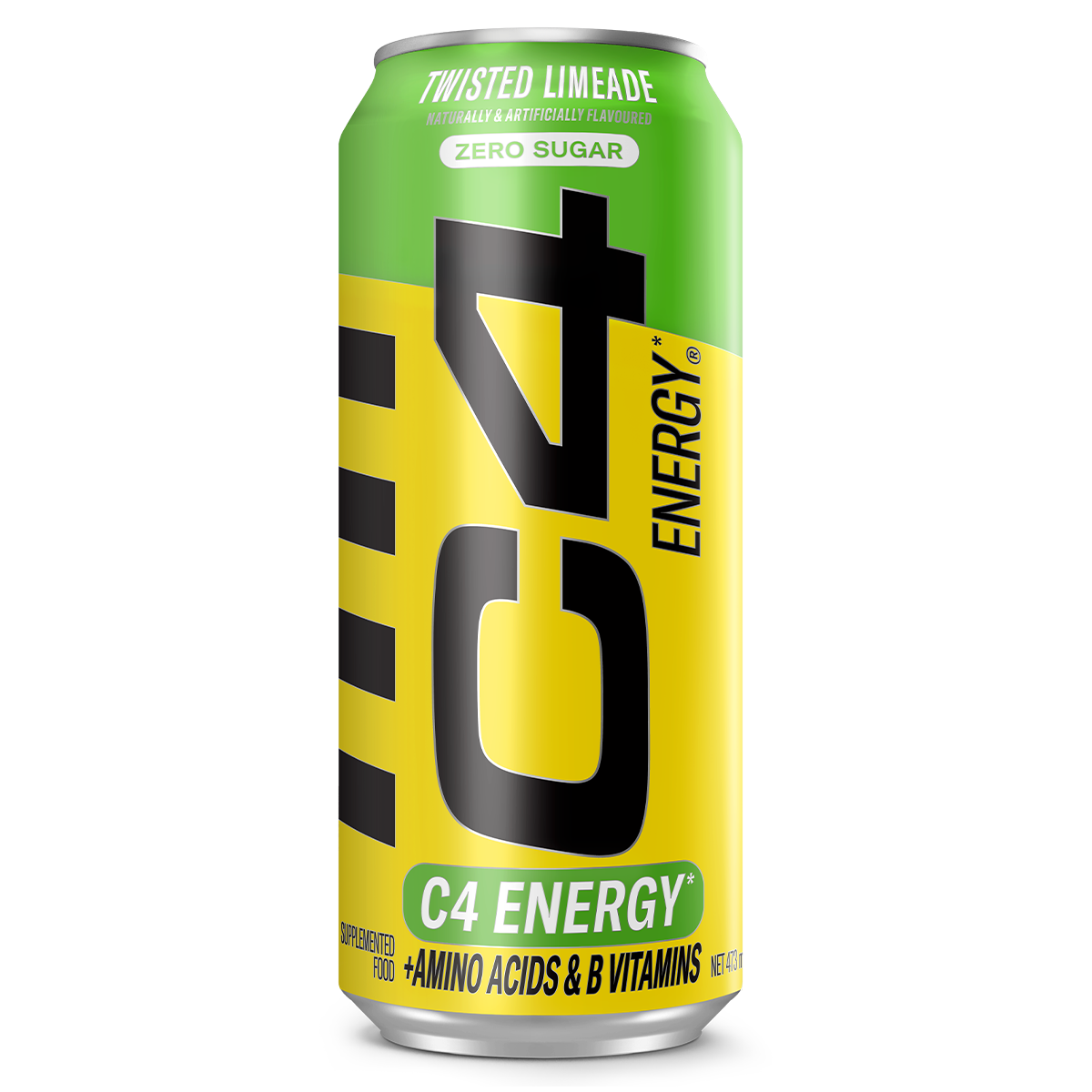 Cellucor C4 Carbonated RTD, Twist Lime ready-to-drink