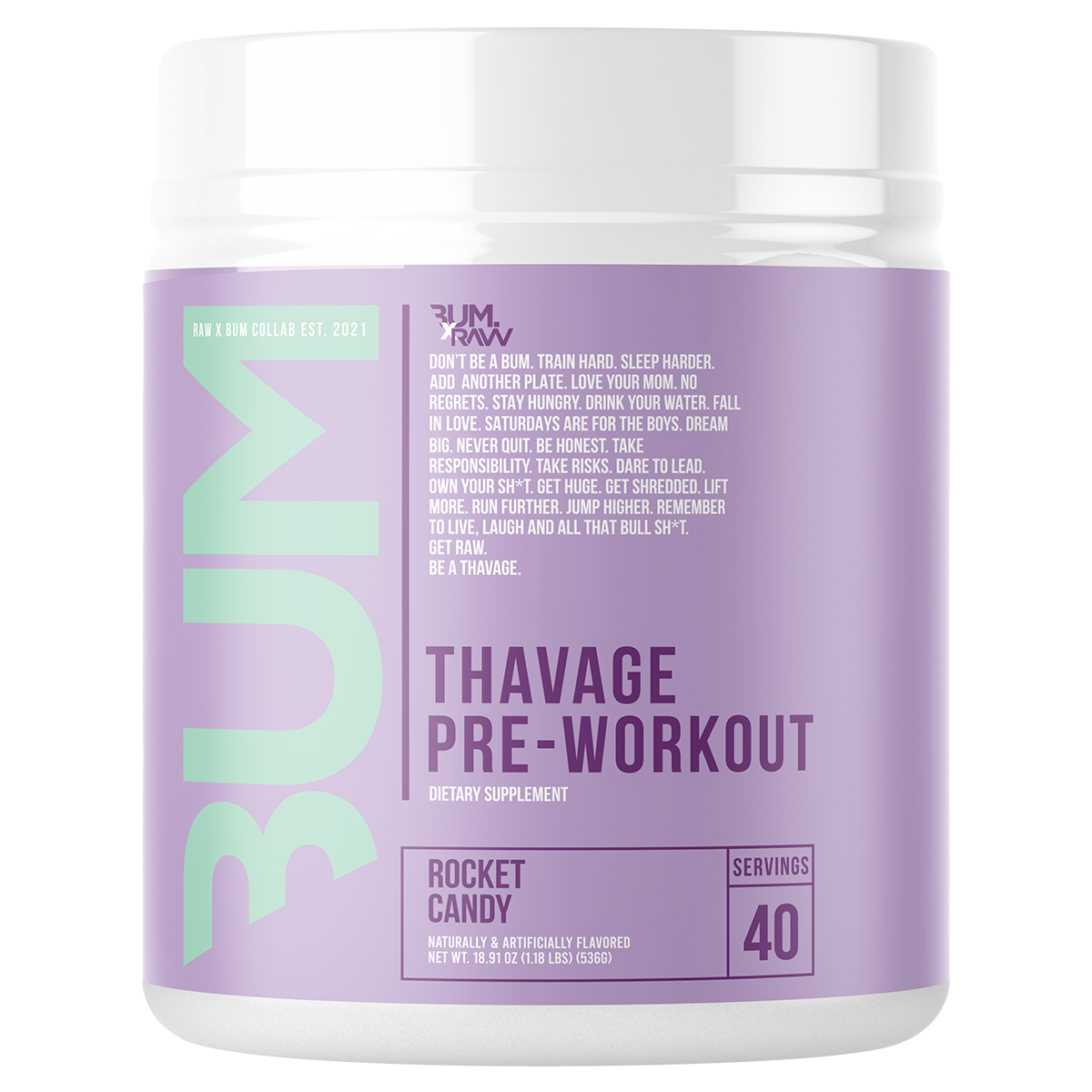 CBUM Thavage Christopher's, Rocky Candy powder