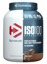 Dymatize ISO100 - Gourmet Chocolate, 3lb (1.36kg)
