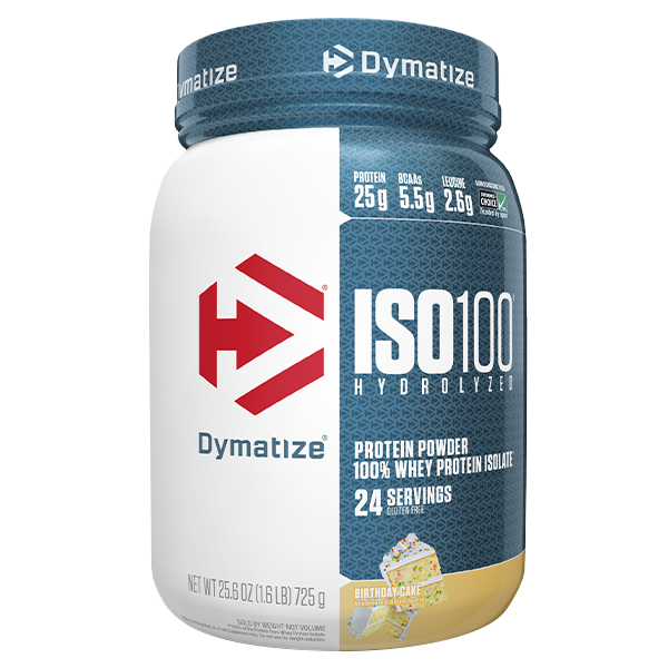 Dymatize Iso 100, Birthday Cake Pebbles powder