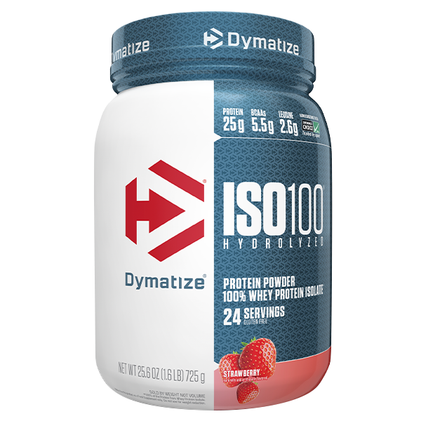 Dymatize Iso 100, Strawberry powder
