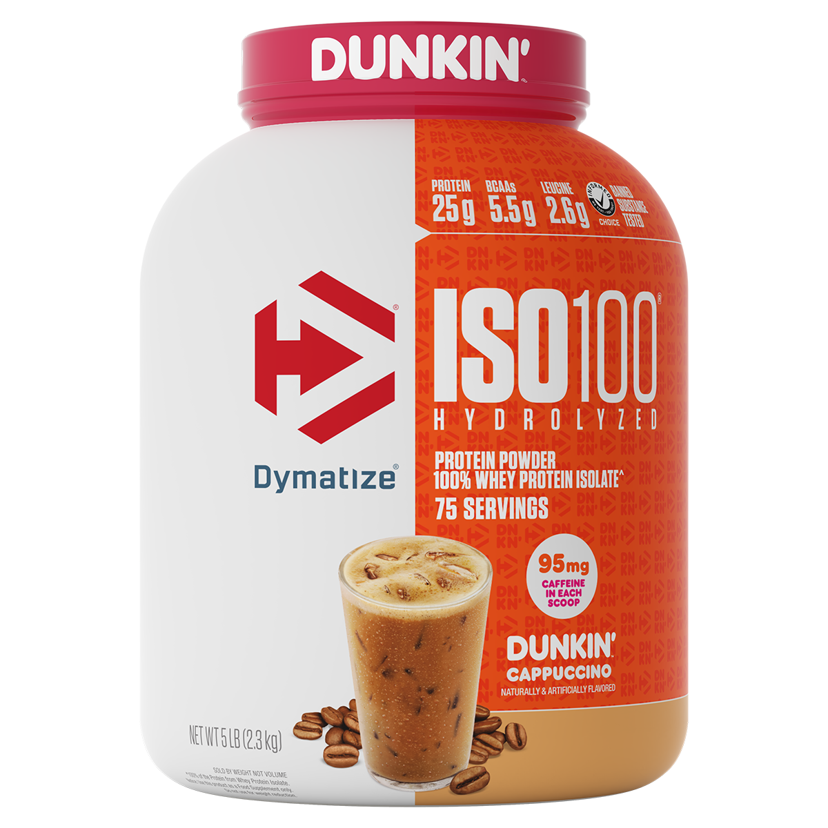 Dymatize Iso 100, Dunkin Cappuccino New powder