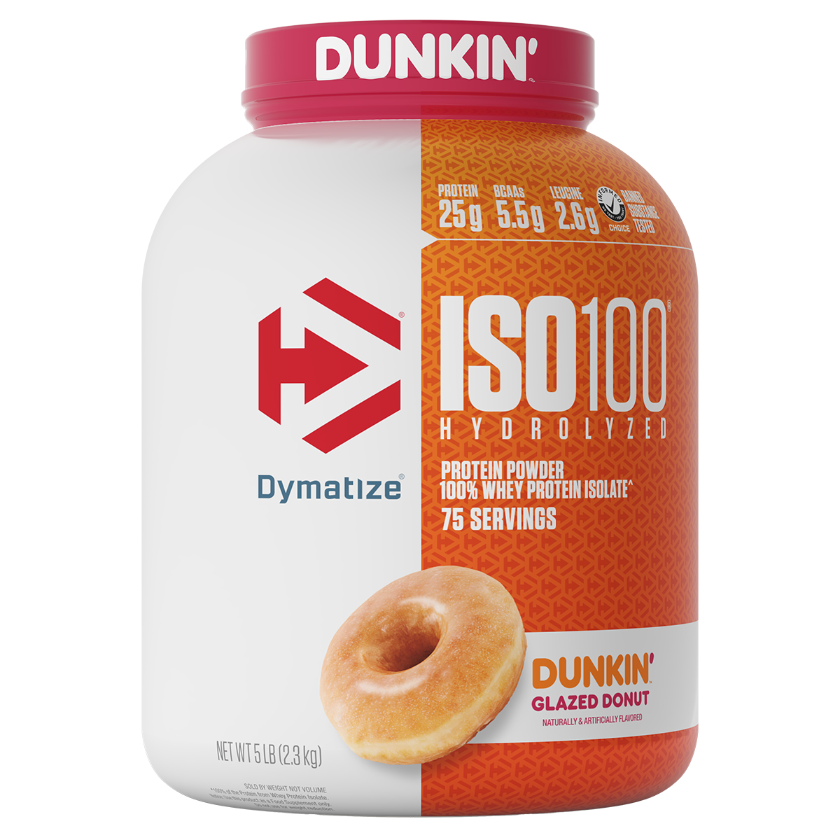 Dymatize Iso 100, Dunkin Glazed Donut New protein bar