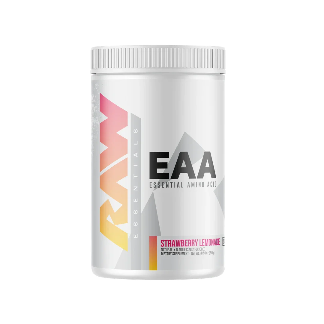 Raw Nutrition EAA, Strawberry Lemonade powder