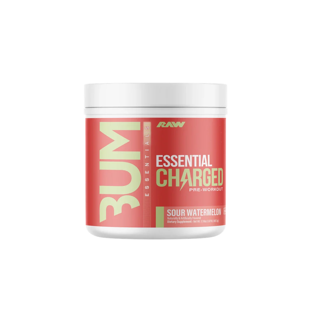 CBUM Essentials Charged, Sour Watermelon powder