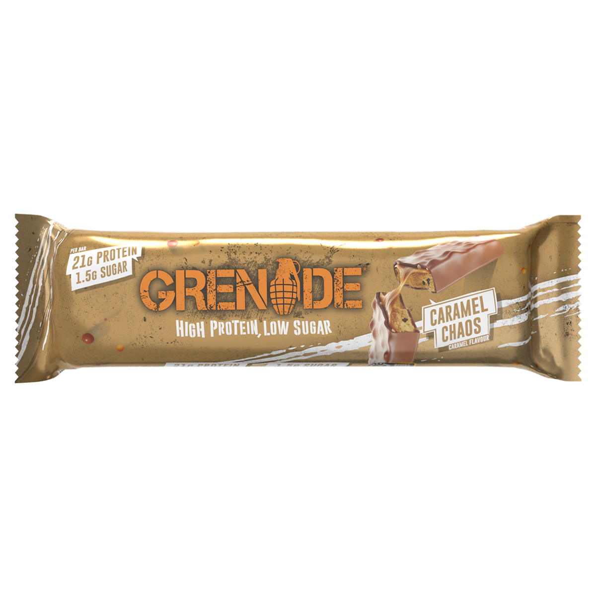 Grenade Protein Bar, Caramel Chaos