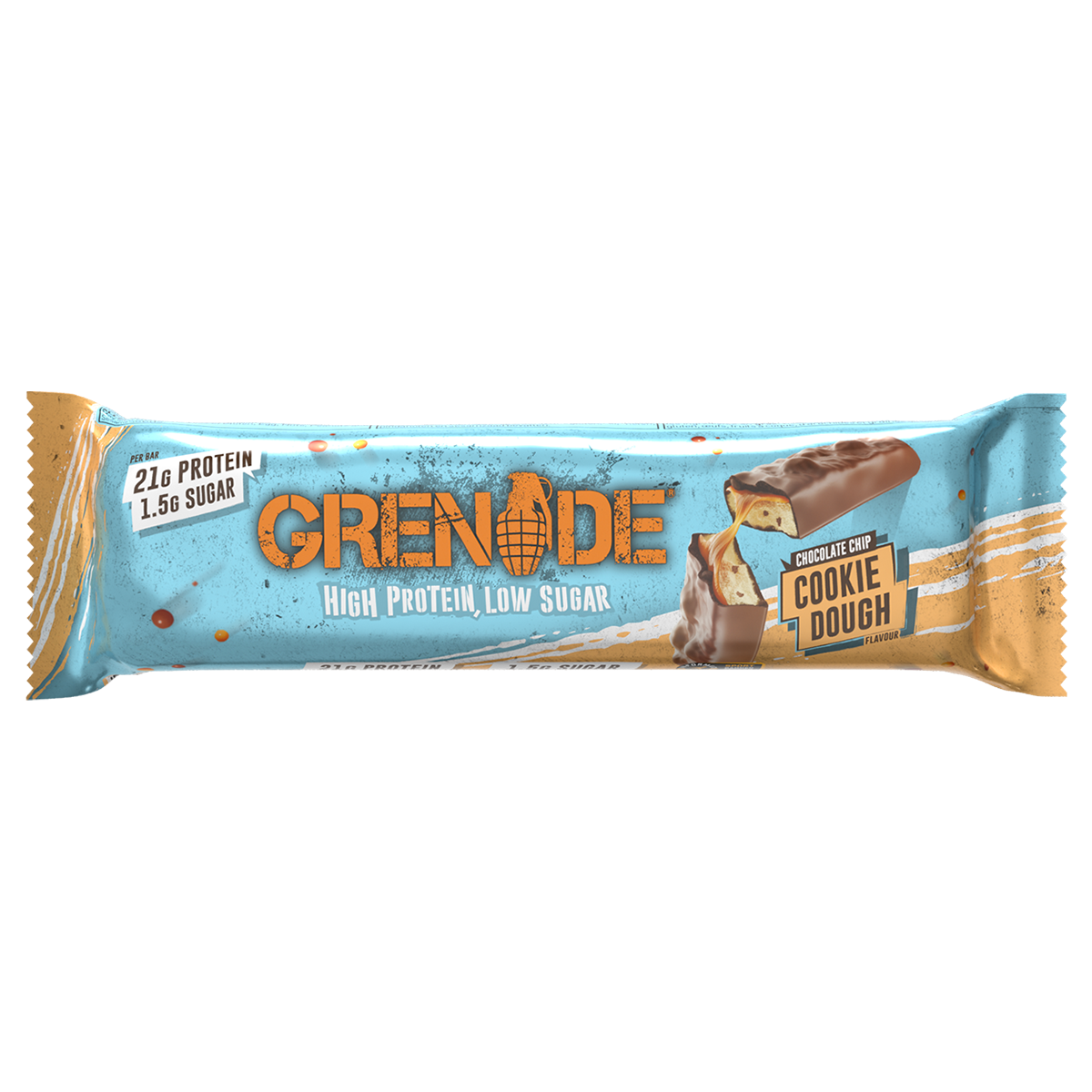 Grenade Protein Bar, Choc Chip Cookie Dough