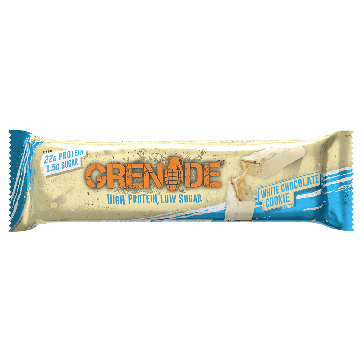 Grenade Protein Bar, White Choc Cookie