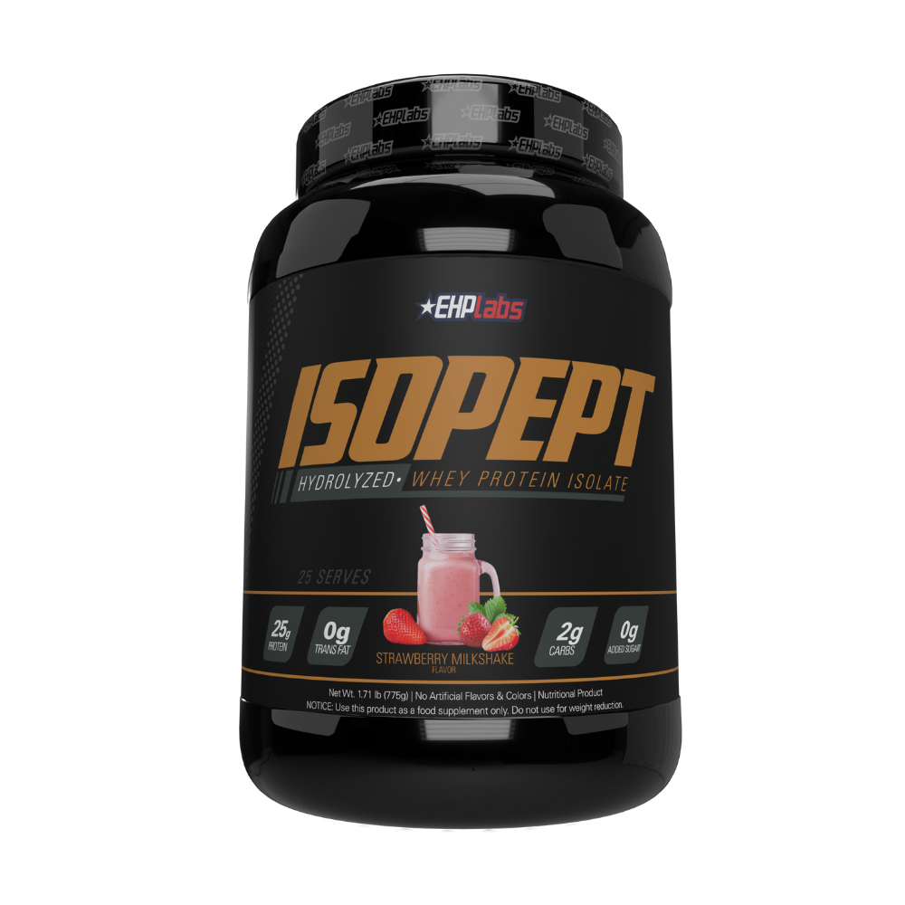 EHPlabs IsoPept Zero Strawberry Sensation front