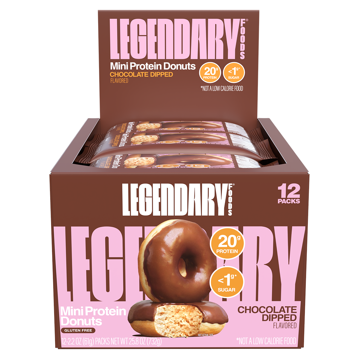 Legendary Foods Chocolate Dipped