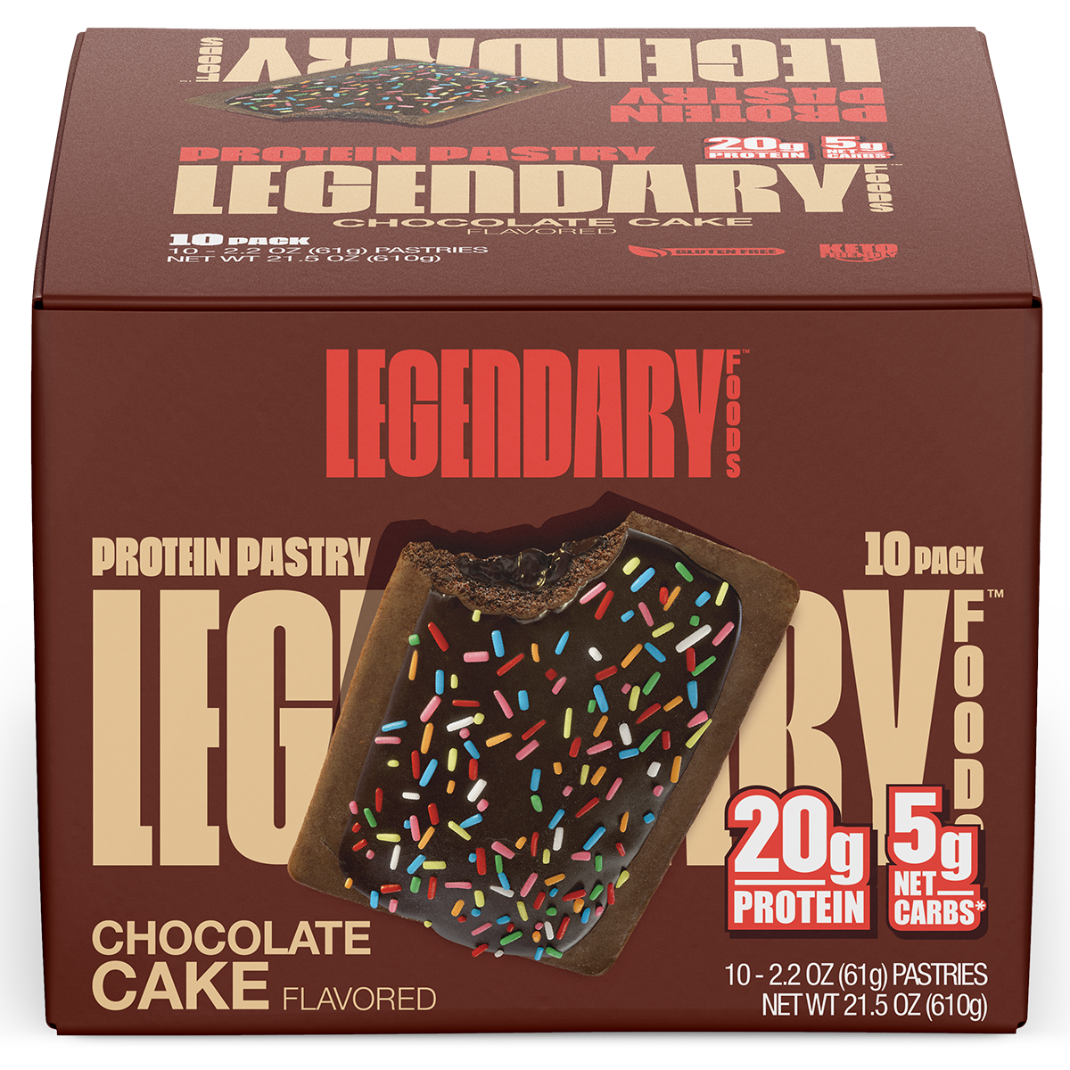Legendary Foods Chocolate Cake
