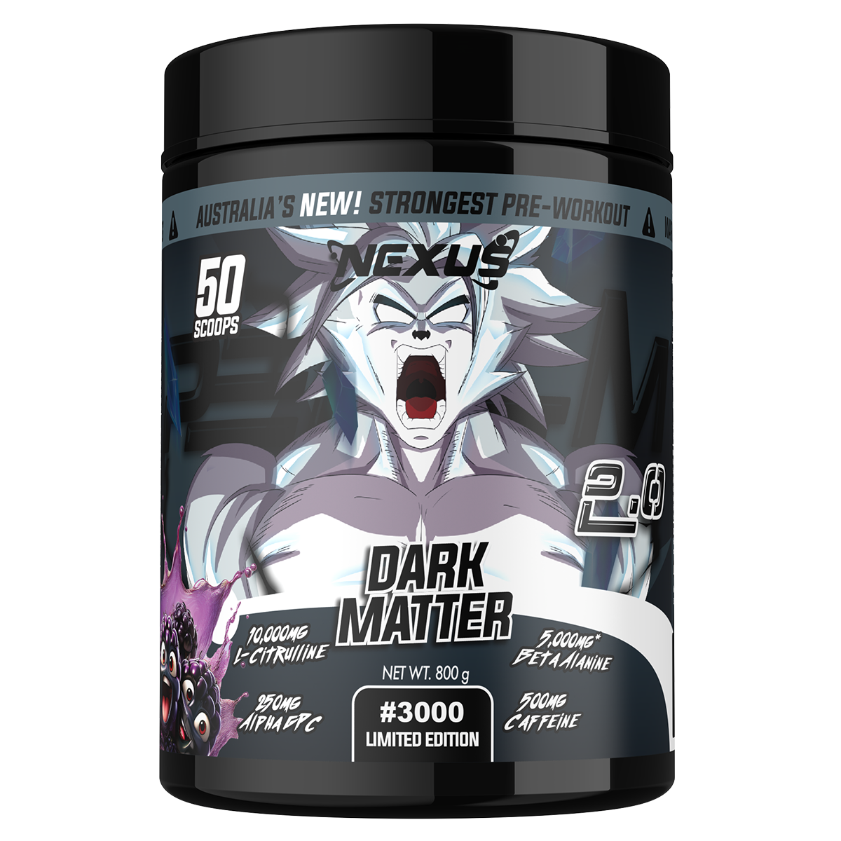 Nexus PER4M 2.0, Dark Matter powder