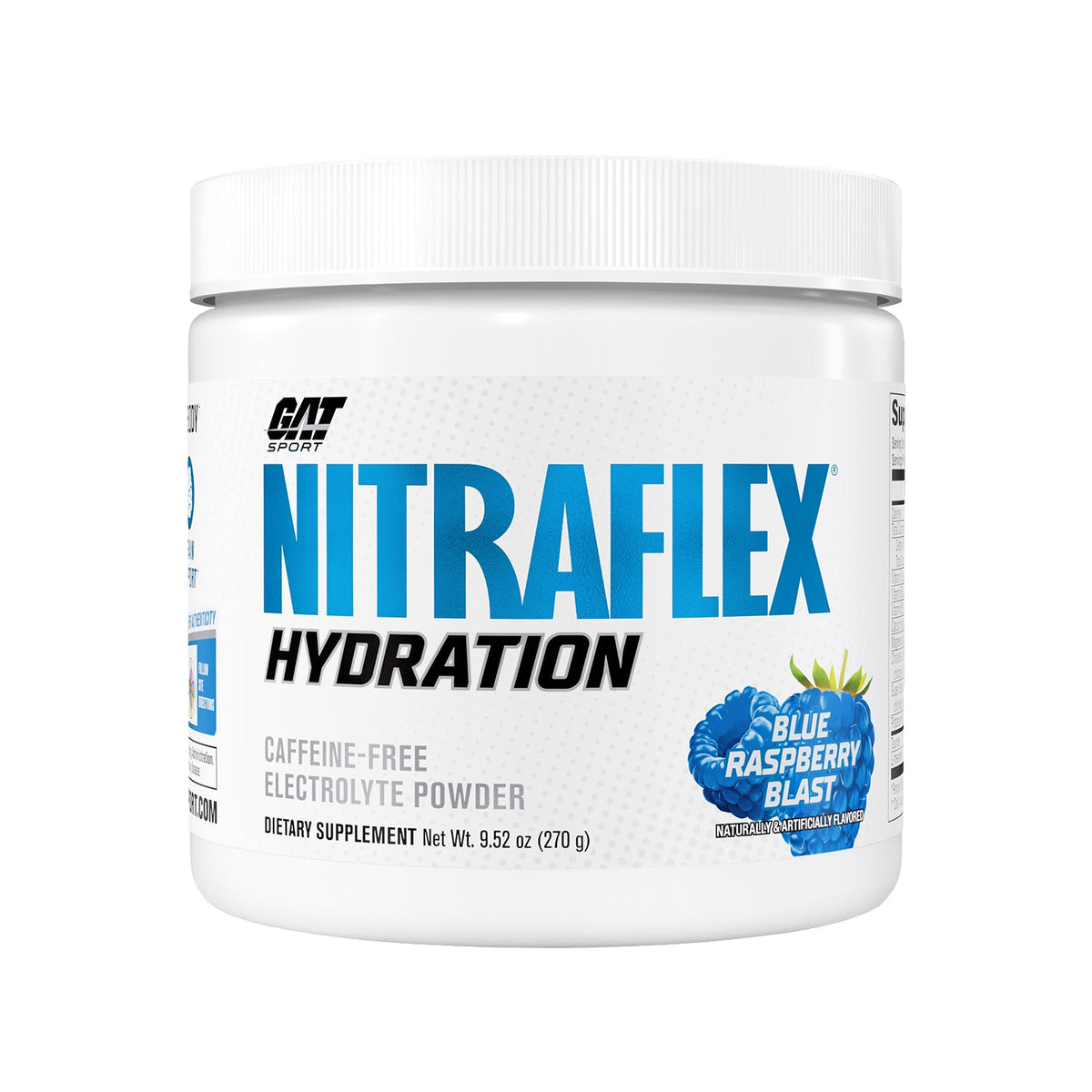 GAT Sport Nitraflex Hydradtion, Blue Raspberry powder