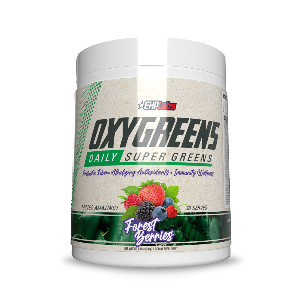 EHPlabs OxyGreens Forest Berries front