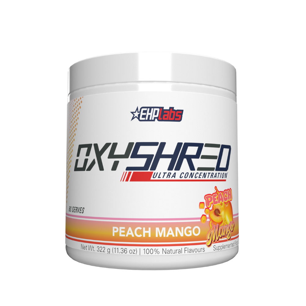 EHPlabs OxyShred Peach Mango front