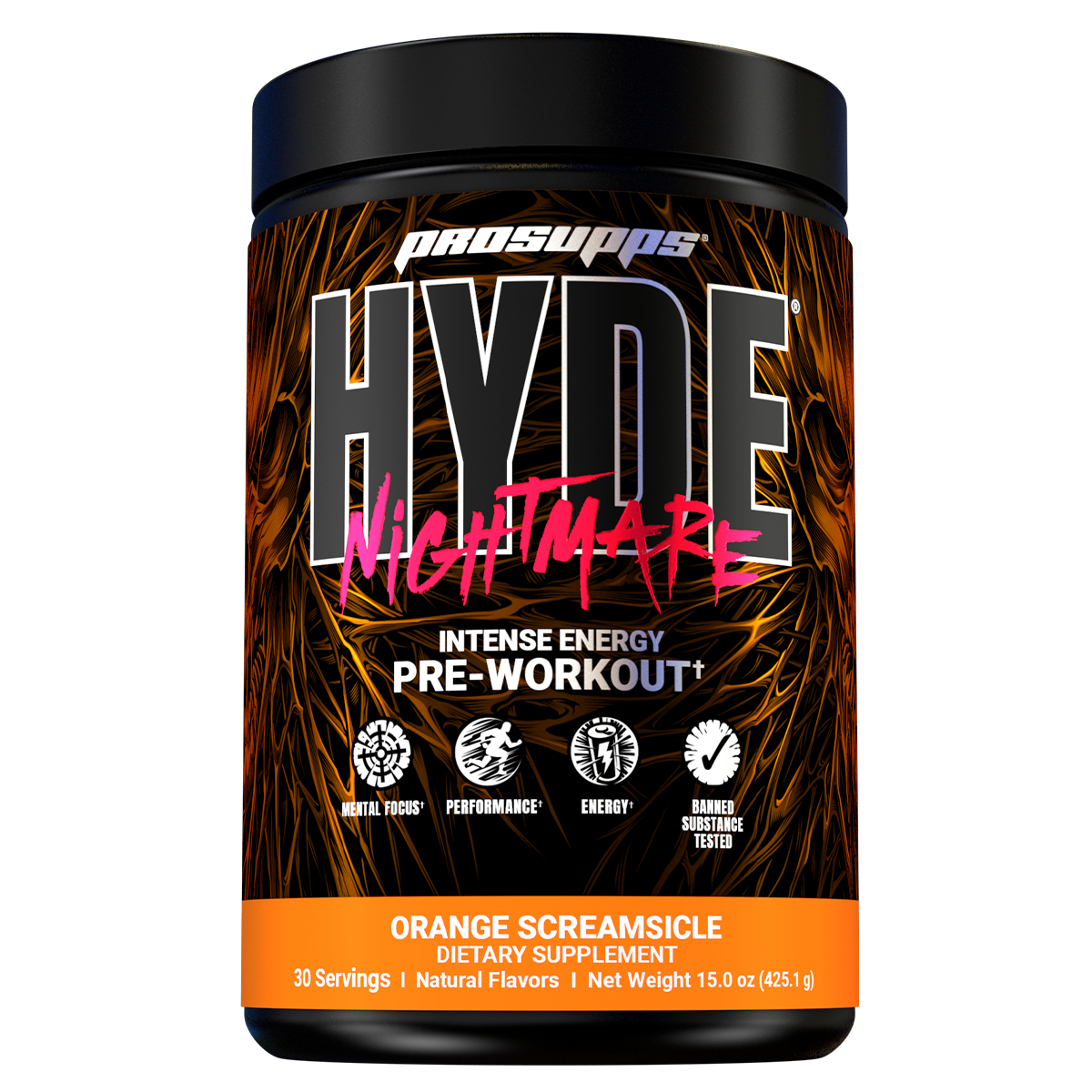 Performa Hyde Nightmare, Orange Screamsicle powder