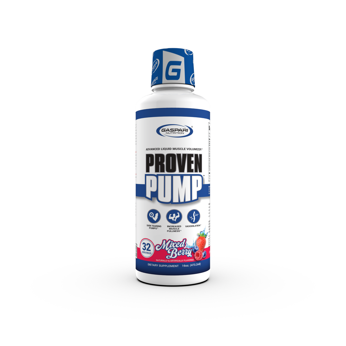 Gaspari Proven Pump, Mixed Berry powder