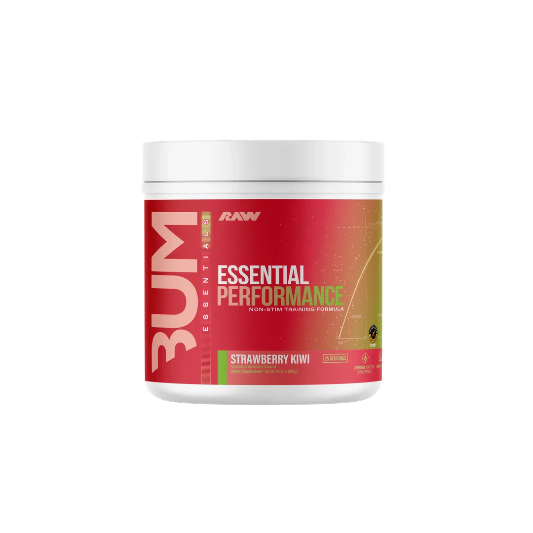 RAW Nutrition Essential Performance, Strawberry Kiwi powder
