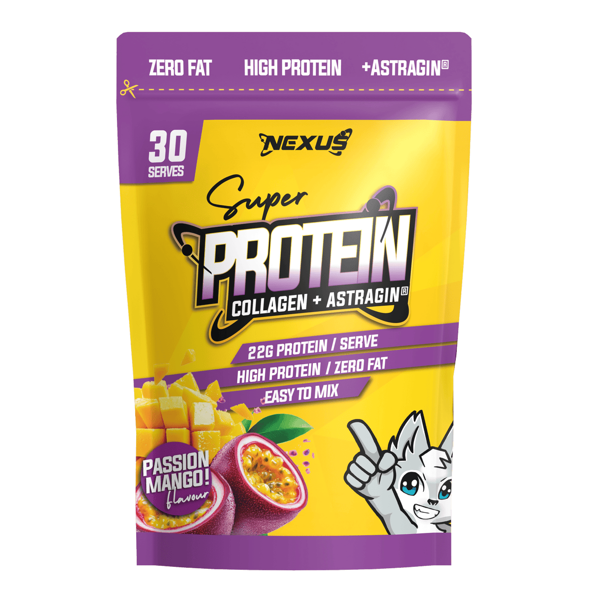Nexus Super Protein, Mango Passion powder
