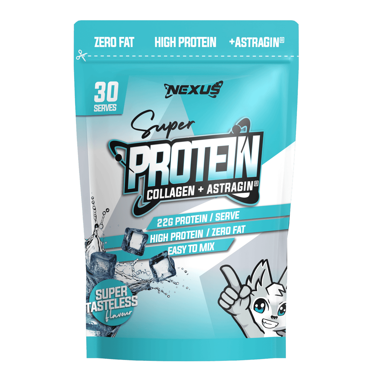 Nexus Super Protein, Tasteless powder