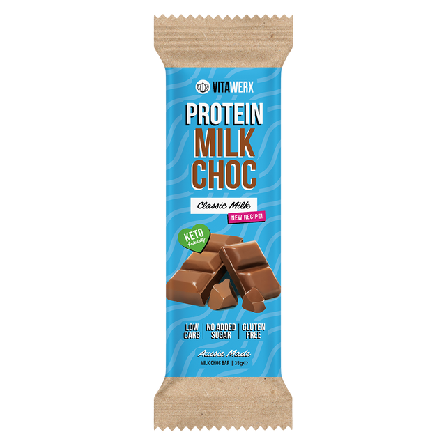 Vitawerx Choc Bar, Classic Milk