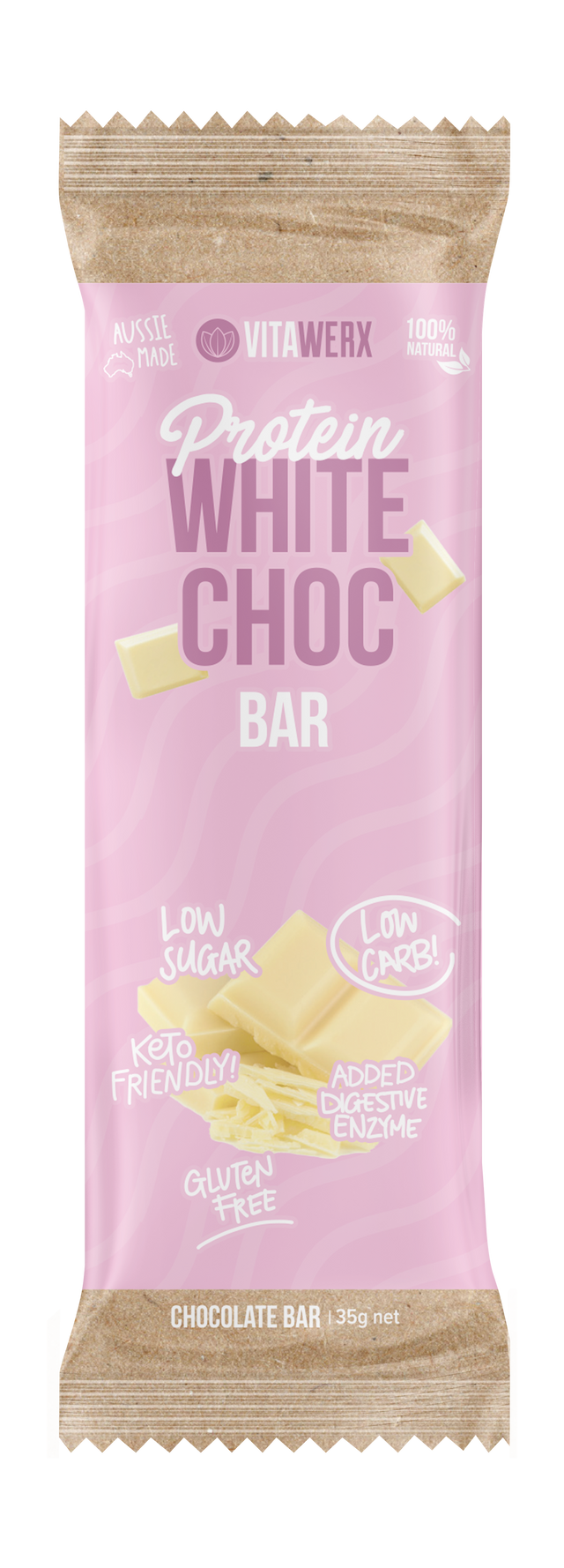Vitawerx Bar, Classic White Choc