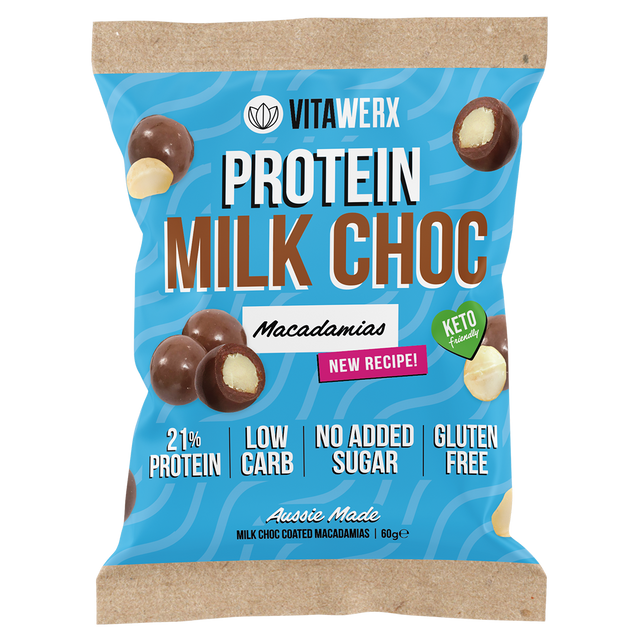 Vitawerx Protein Chocolate Coated, Macadamia