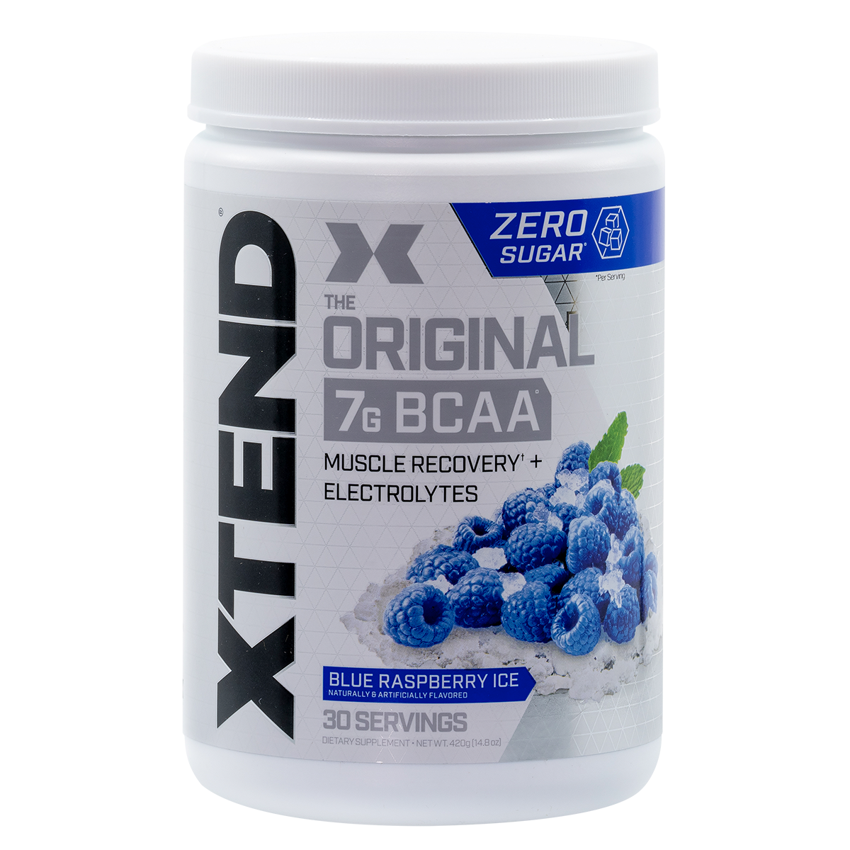 Xtend, Blue Raspberry Ice powder