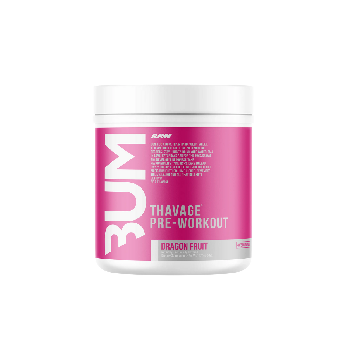 CBUM Thavage Christopher's, Dragon Fruit powder