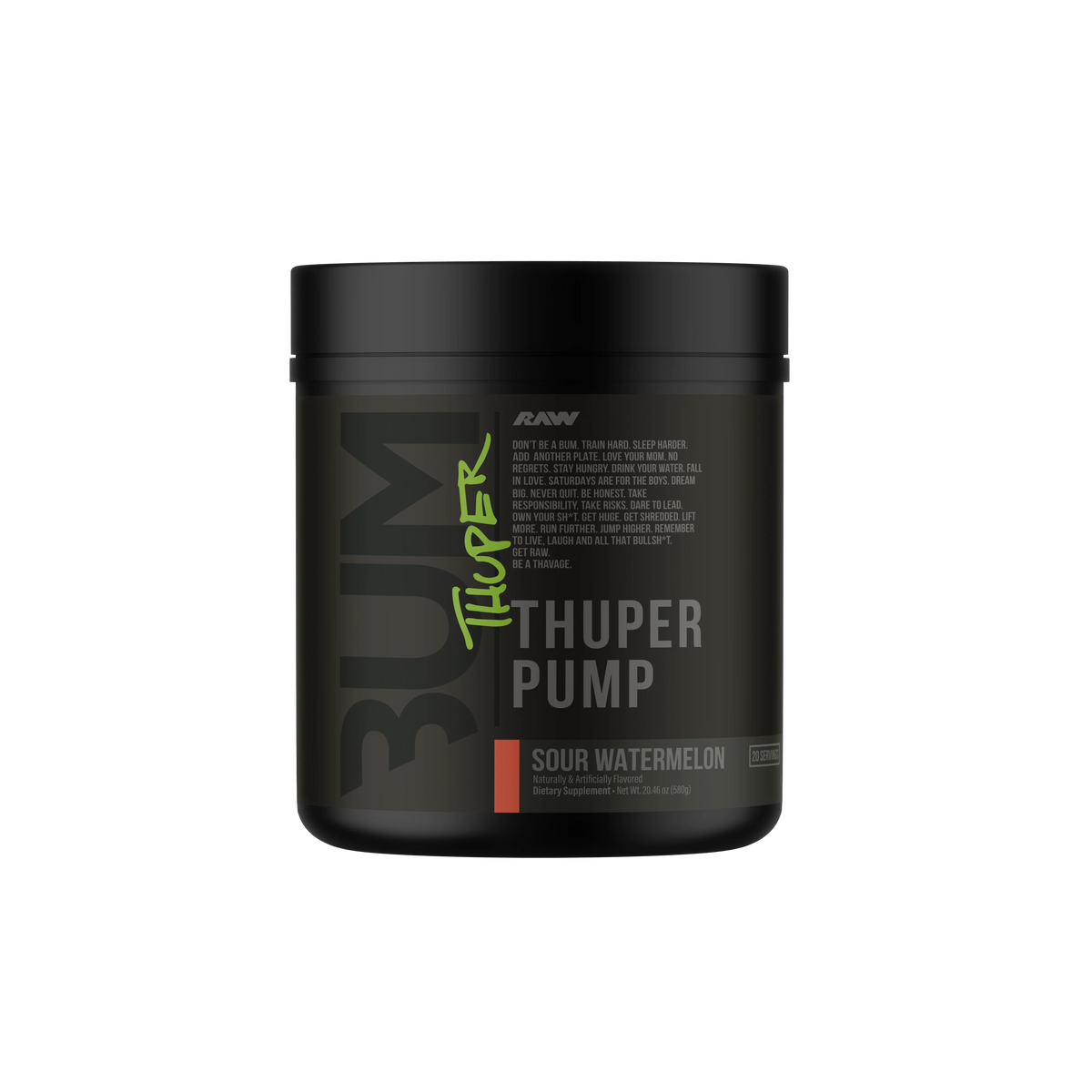 CBUM Thupper Pump, Sour Watermelon powder