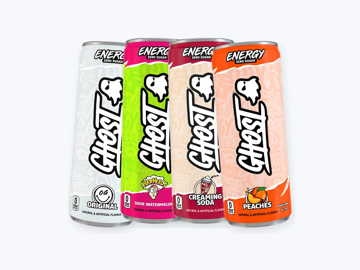 Ghost Energy 250ml in a mix of available flavours