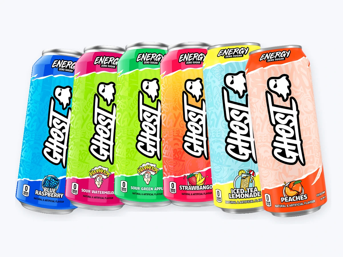 Ghost Energy 500ml in a mix of available flavours