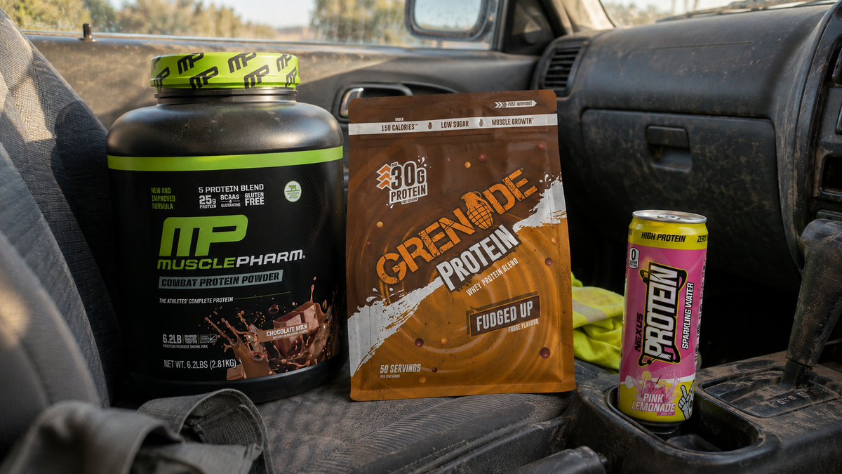 Range of ready-to-drink protein shakes and protein water stocked at NZ Supps