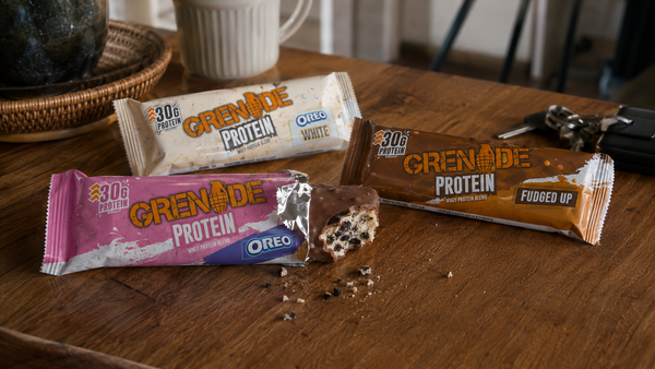 Range of Grenade Carb Killa protein bars in different flavours
