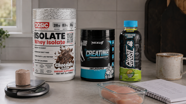 Cutting supplement stack with protein, creatine, EAAs and electrolytes