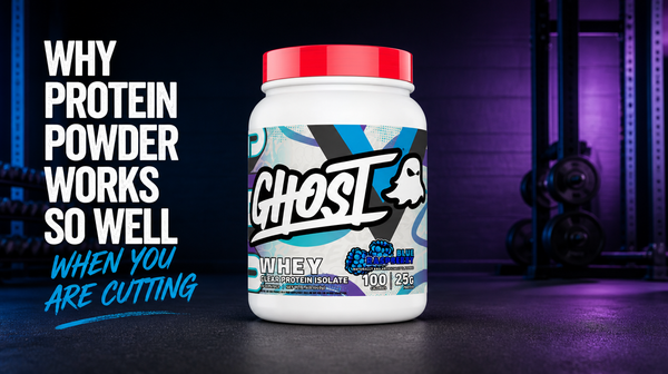 GHOST Whey Clear Protein Isolate Blue Raspberry tub