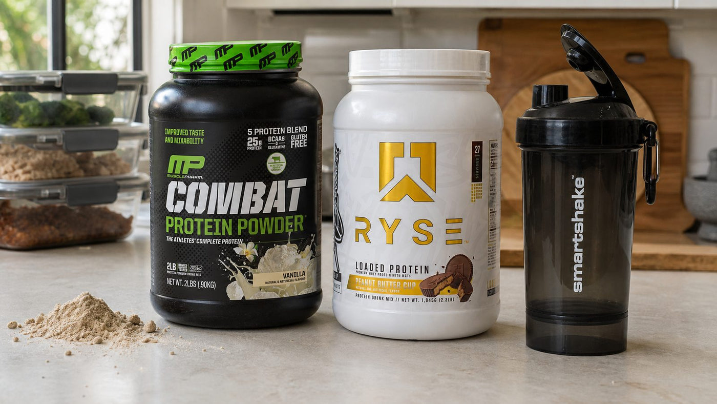 How to Stay Consistent With Your Protein: MusclePharm and Ryse protein with a SmartShake shaker