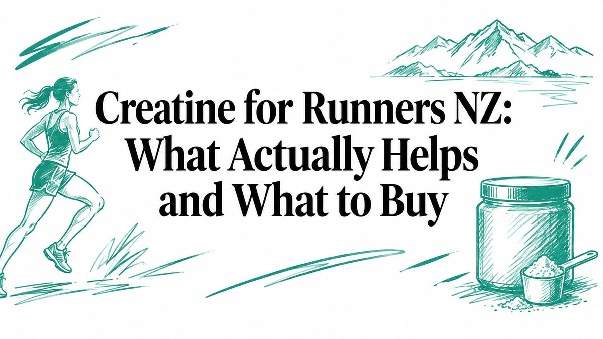 Creatine for Runners NZ: What Actually Helps and What to Buy