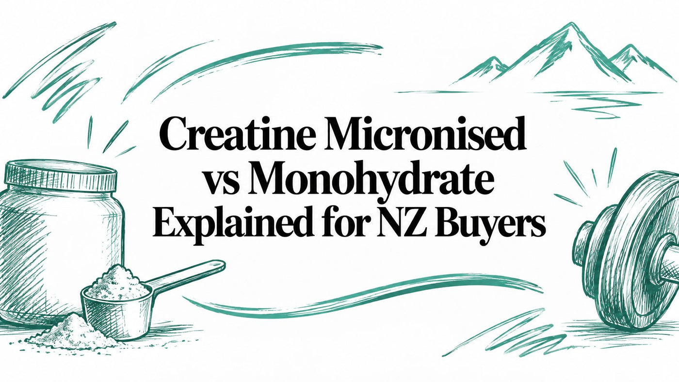 Creatine Micronised vs Monohydrate Explained for NZ Buyers
