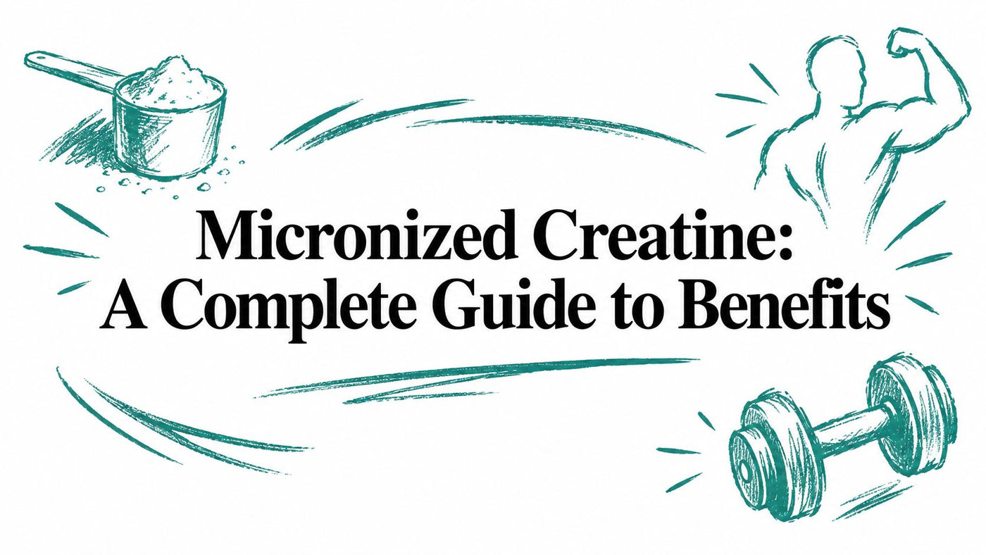 Micronized Creatine: A Complete Guide to Benefits