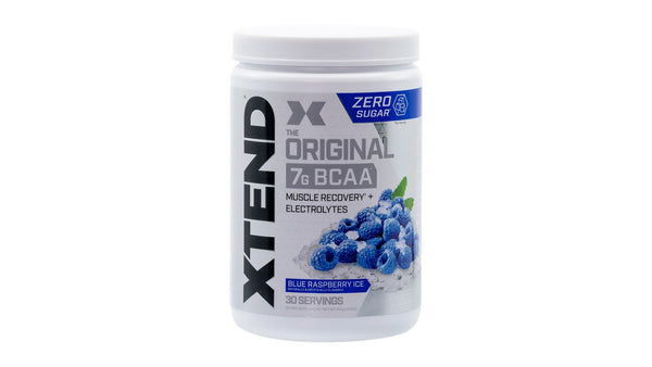 XTEND Original BCAA Blue Raspberry Ice 30-serve tub product photo